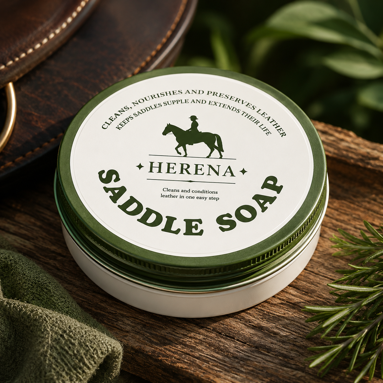 Herena™ Premium Horse Saddle Soap