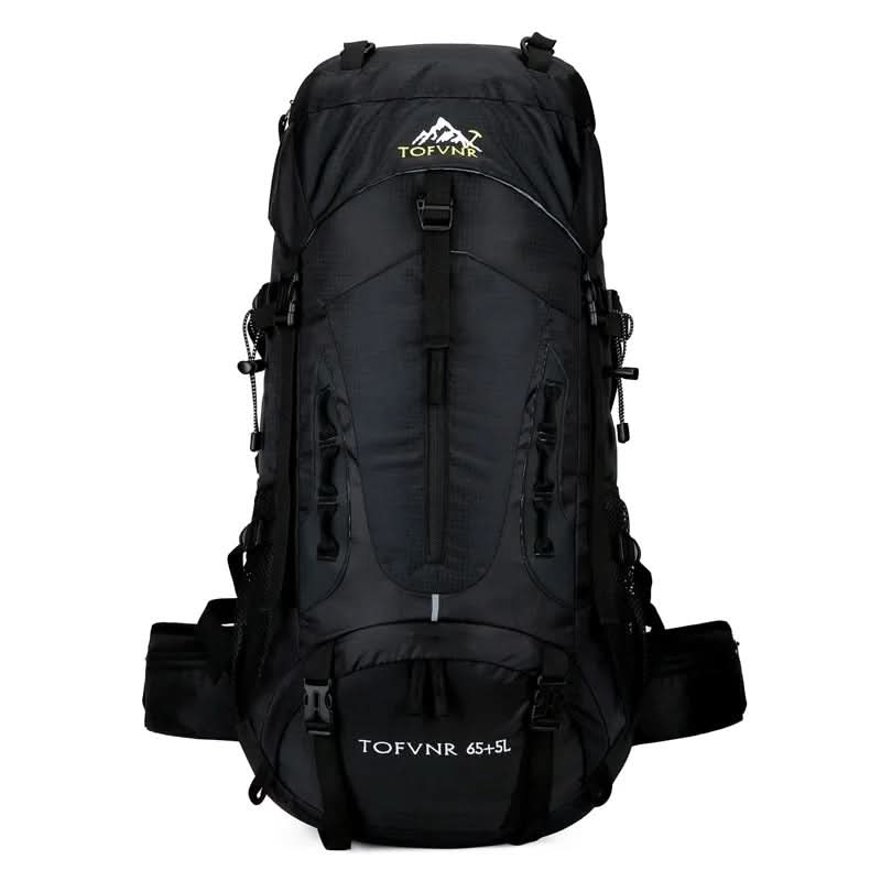 70L Tactical Backpack | Waterproof Nylon | Padded Straps | Dark Blue, Light Blue & Black