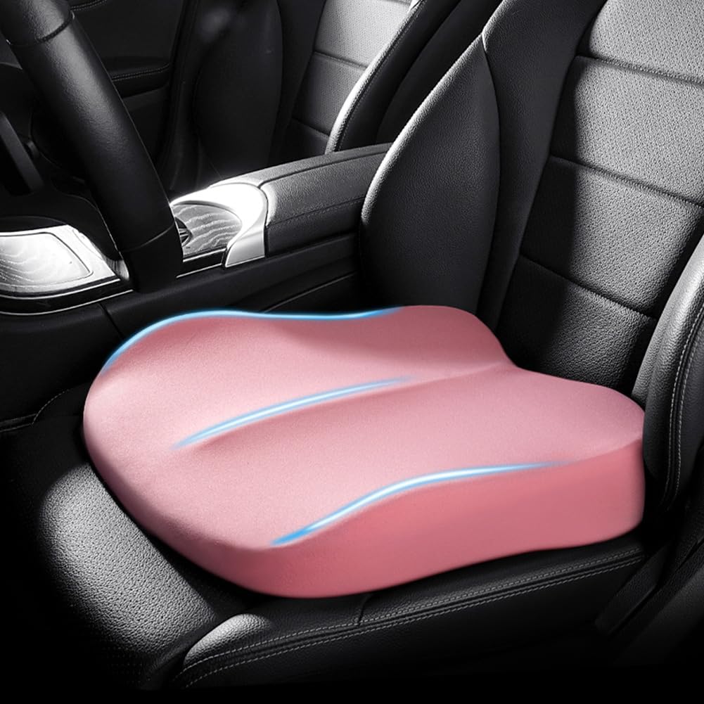 Memory Foam Seat Cushion | Wedge Profile | Posture Support | Pressure Relief | 5 Colours