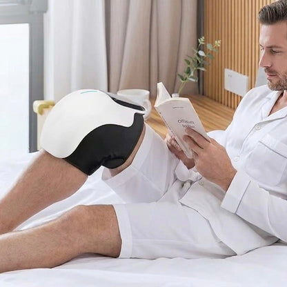 Knee Massager | Air Compression | Heat & Red Light Therapy | USB Rechargeable | Multi-Area