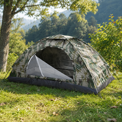 Camping Tent | 1-2 Person Ultralight | UPF 30+ Anti-UV Coating | Hiking & Beach