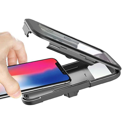 Bike Phone Mount | 5000mAh Power Bank Option | Handlebar 22-28.5mm | Waterproof Touchscreen Cover