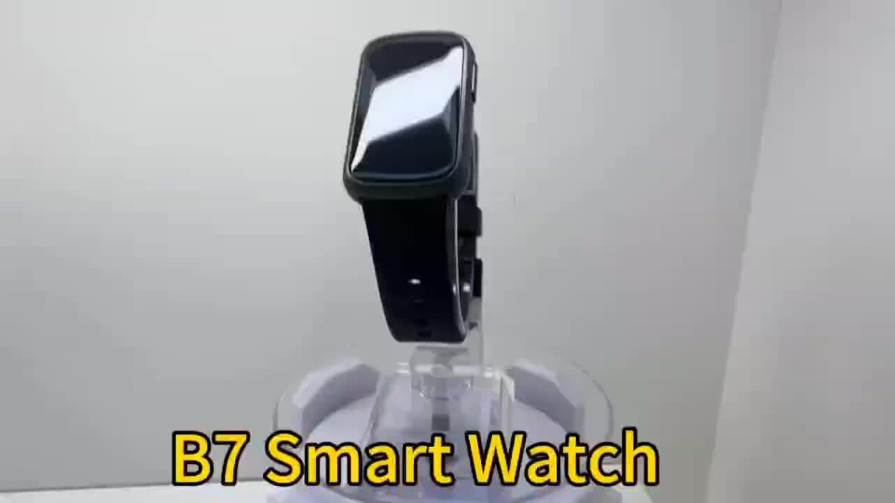 Smartwatch | IP68 Waterproof | 7-Day Battery | Android & iOS | White, Blue, Burgundy & Purple