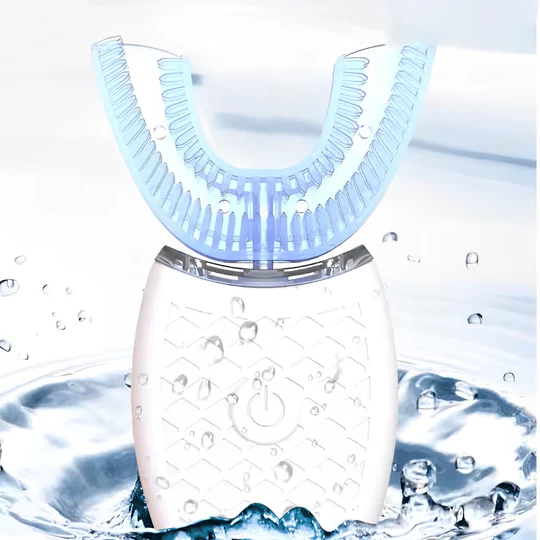 U-Shaped Electric Toothbrush | Silicone Brush Head | Automatic Sonic Clean