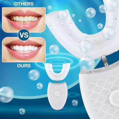 U-Shaped Electric Toothbrush | Silicone Brush Head | Automatic Sonic Clean
