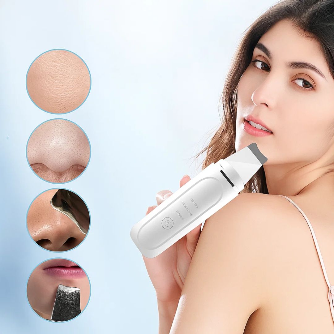 Ultrasonic Facial Cleansing Wand | 33,000 Vibrations | At-Home Skincare Tool