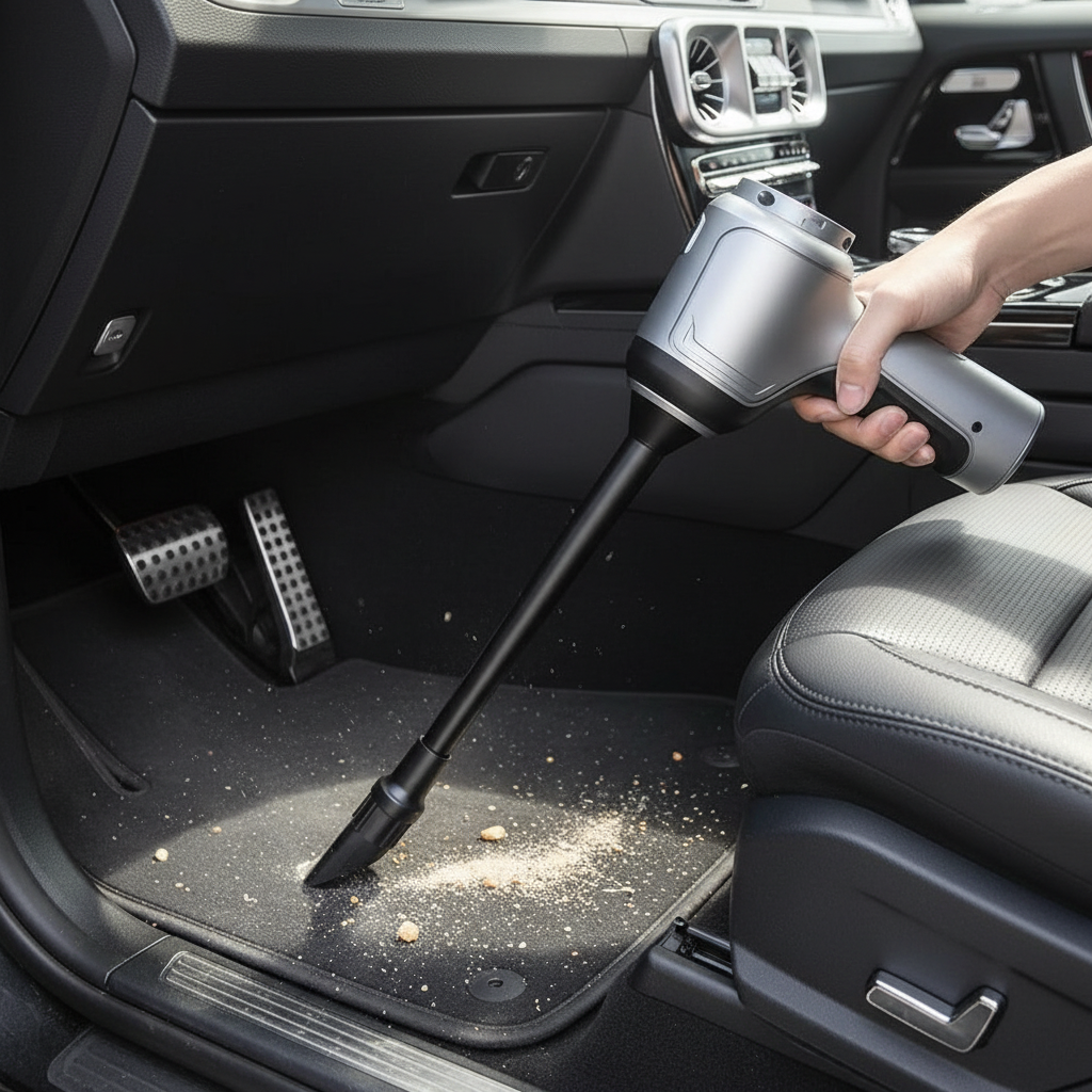 Cordless Car Vacuum Cleaner | Deep Cleaning Suction | Portable Rechargeable Design