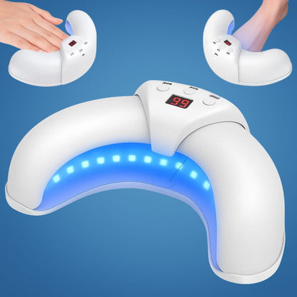 Dual-Wavelength Laser Light Device | Compact | Portable | Home Nail Care Use