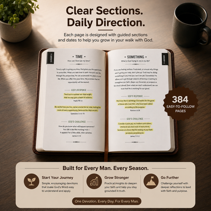 One Minute With God — 365 Devotions For Men