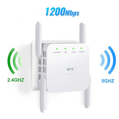 5G WiFi Booster | Signal Extender | High Speed Wireless Range Amplifier