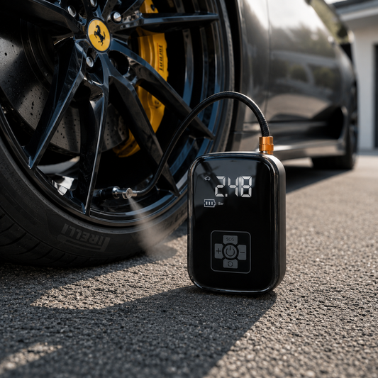 Portable Smart LED Air Compressor Tyre Pump