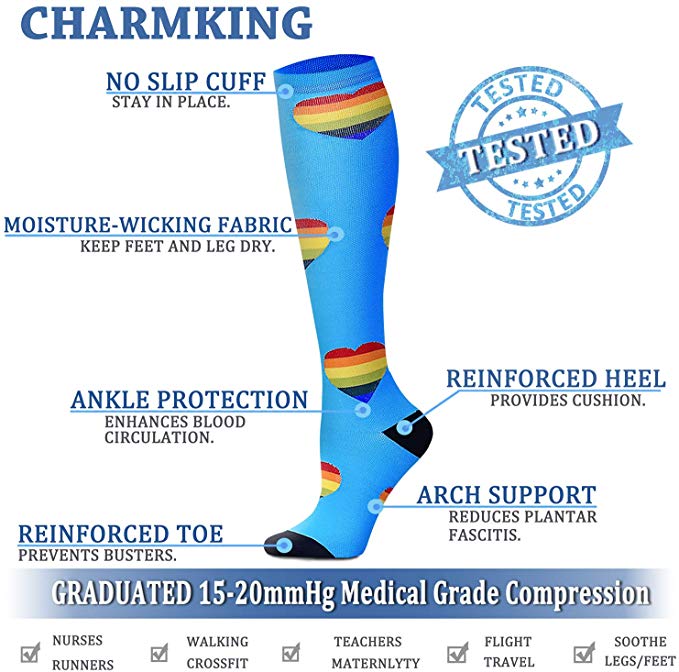Compression Socks | Graduated Support Design | Everyday Comfort Fit