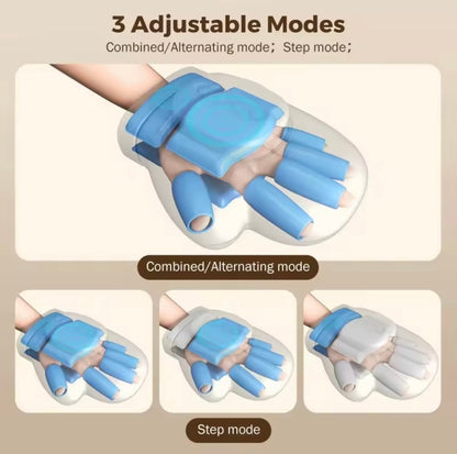 Air Compression Hand Massager | Heat | 3 Modes | 5 Intensity Levels | 2000mAh Rechargeable
