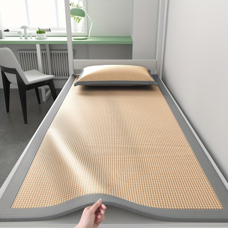 Cooling Mattress Protector | Ice Silk & Polyester | 2-3 Piece Set | Grey, Blue, Green, Coffee & Pink