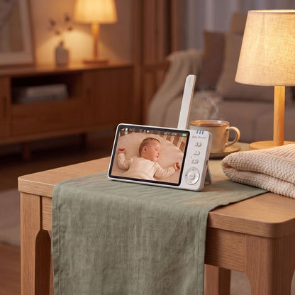 Baby Monitor | 360 Degree Pan & Tilt HD Camera | Remote Nursery Viewing