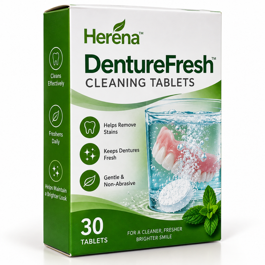 Lifetime Supply Of Herena DentureFresh™ Cleaning Tablets
