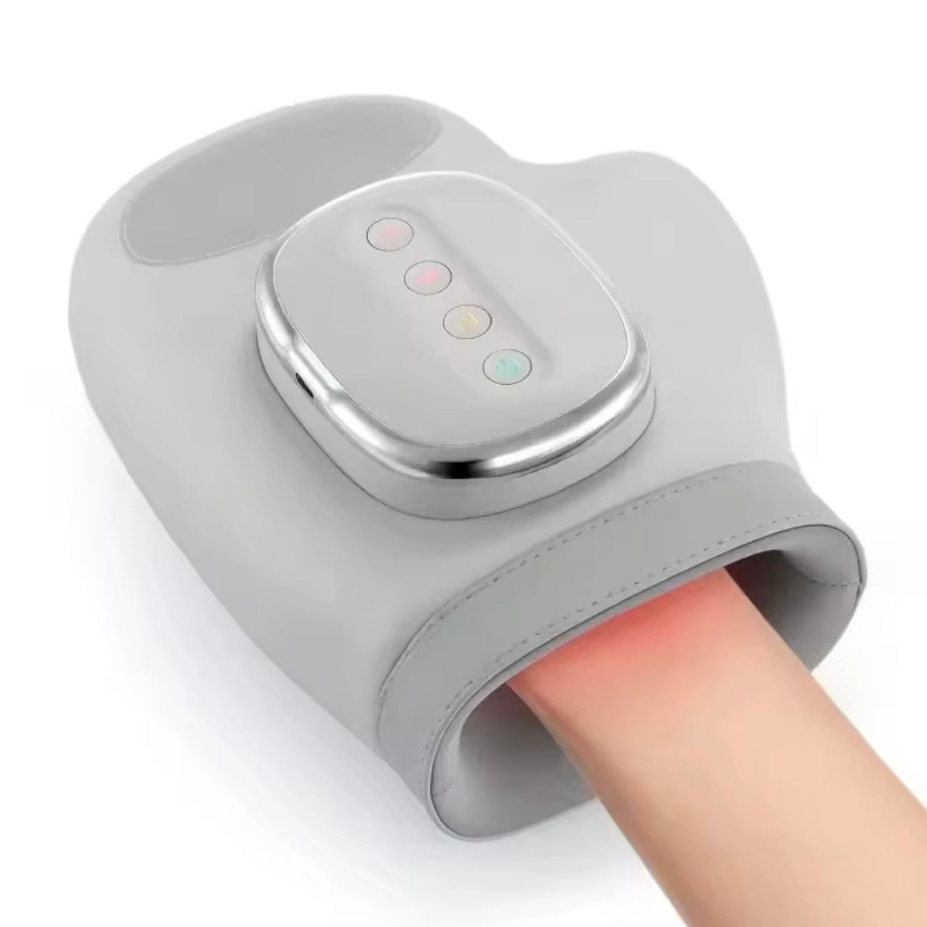 Air Compression Hand Massager | Heat | 3 Modes | 5 Intensity Levels | 2000mAh Rechargeable