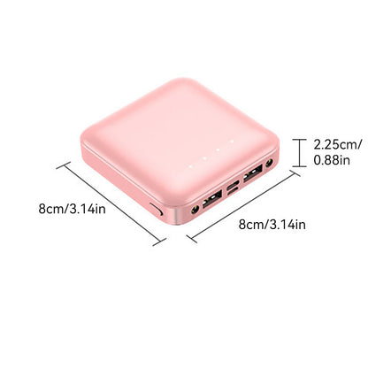 4-in-1 Power Bank | USB-C Fast Charging | 10000 & 20000mAh | Black, White & Purple
