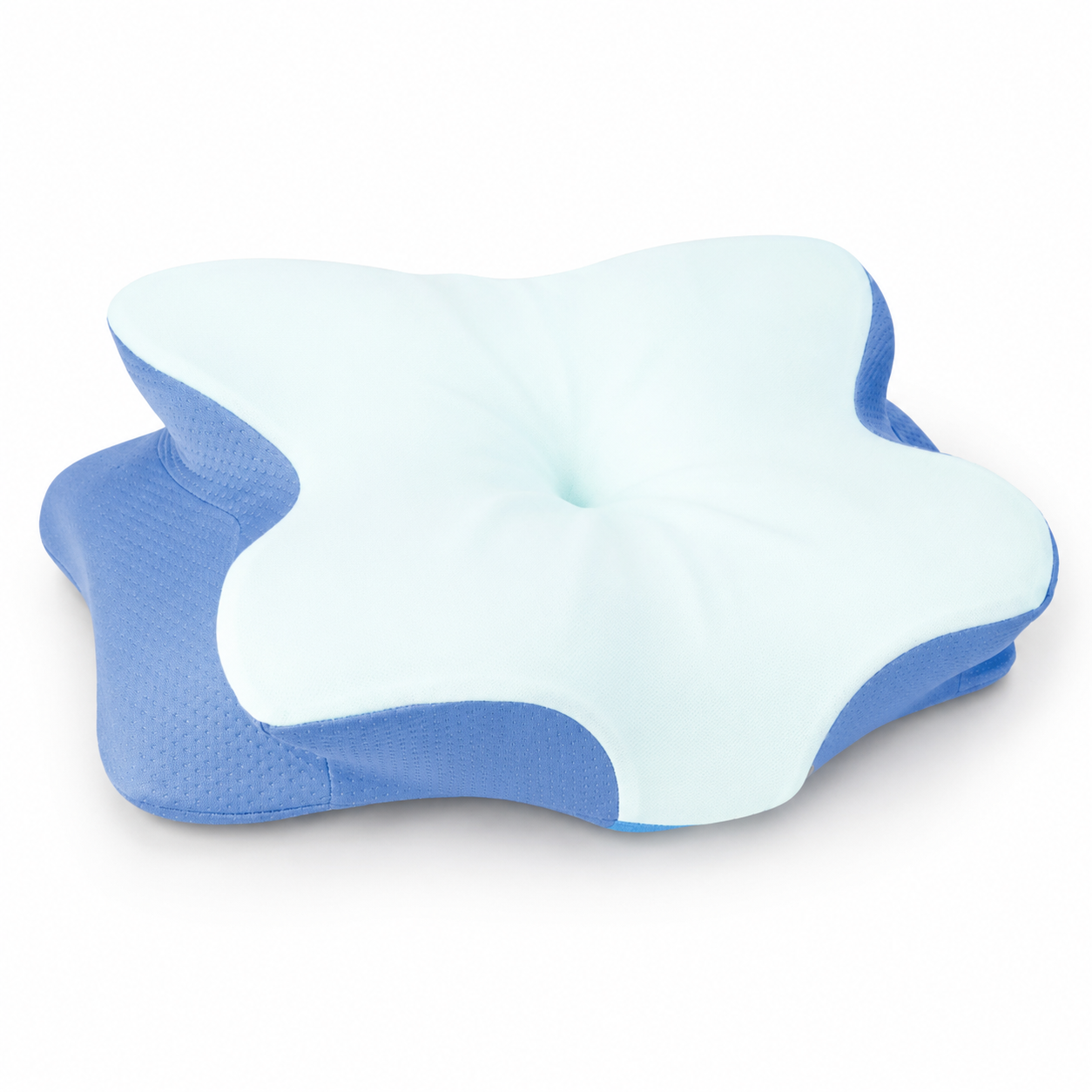 Contour Relief Pillow | Ergonomic Neck & Back Support | Soft Contoured Design