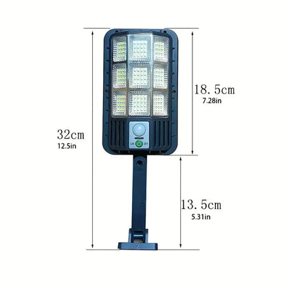 Solar Security Floodlight | 5000 Lumens | PIR Motion Sensor | Dusk to Dawn | IP66 | Remote Control