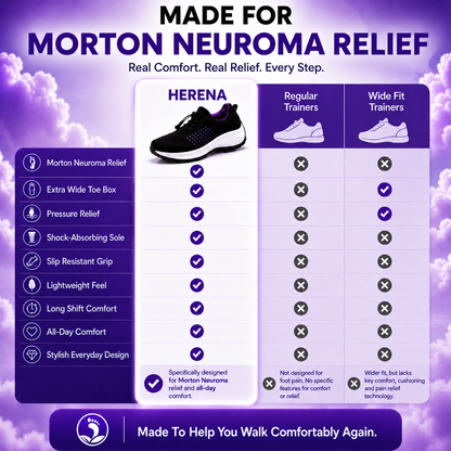 Herena NeuroStep™ Comfort Shoes For Morton’s Neuroma Relief
