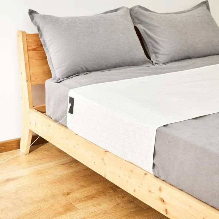 Earthing Grounding Sheet | Fitted | Organic Cotton | Silver Weave | Single, Double & King