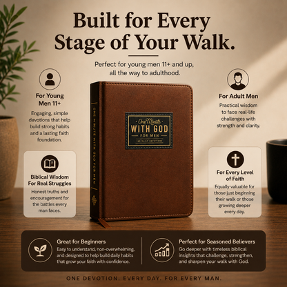 One Minute With God — 365 Devotions For Men