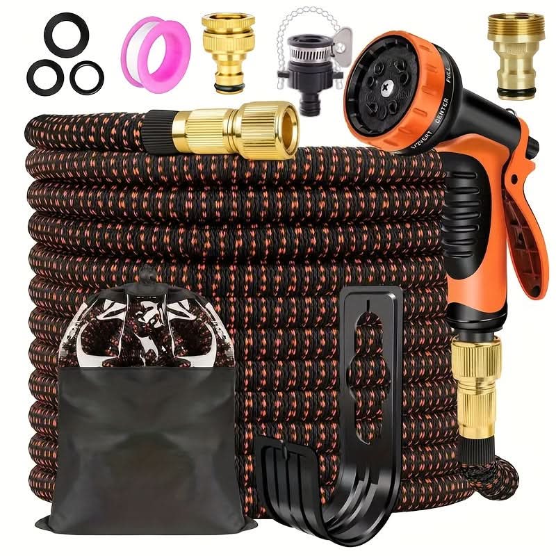 Portable Watering Hose | Flexible Flow Design | Garden & Cleaning Use