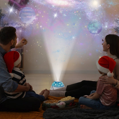 Galaxy Star Projector | 7 Lighting Modes | LED Night Light | USB Powered | Bedroom & Home Decor