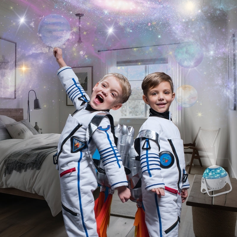 Galaxy Star Projector | 7 Lighting Modes | LED Night Light | USB Powered | Bedroom & Home Decor