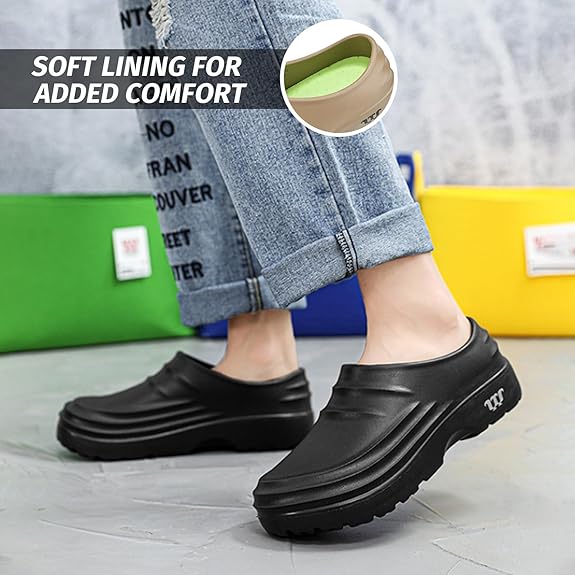 Supportive Comfort Clogs | Cushioned Sole Design | All-Day Wear Footwear