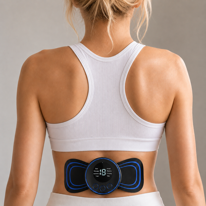 EMS Neuro Corrective Therapy Device | Electrical Pulse Stimulation | 5 Electrode Pads | Remote & USB Rechargeable
