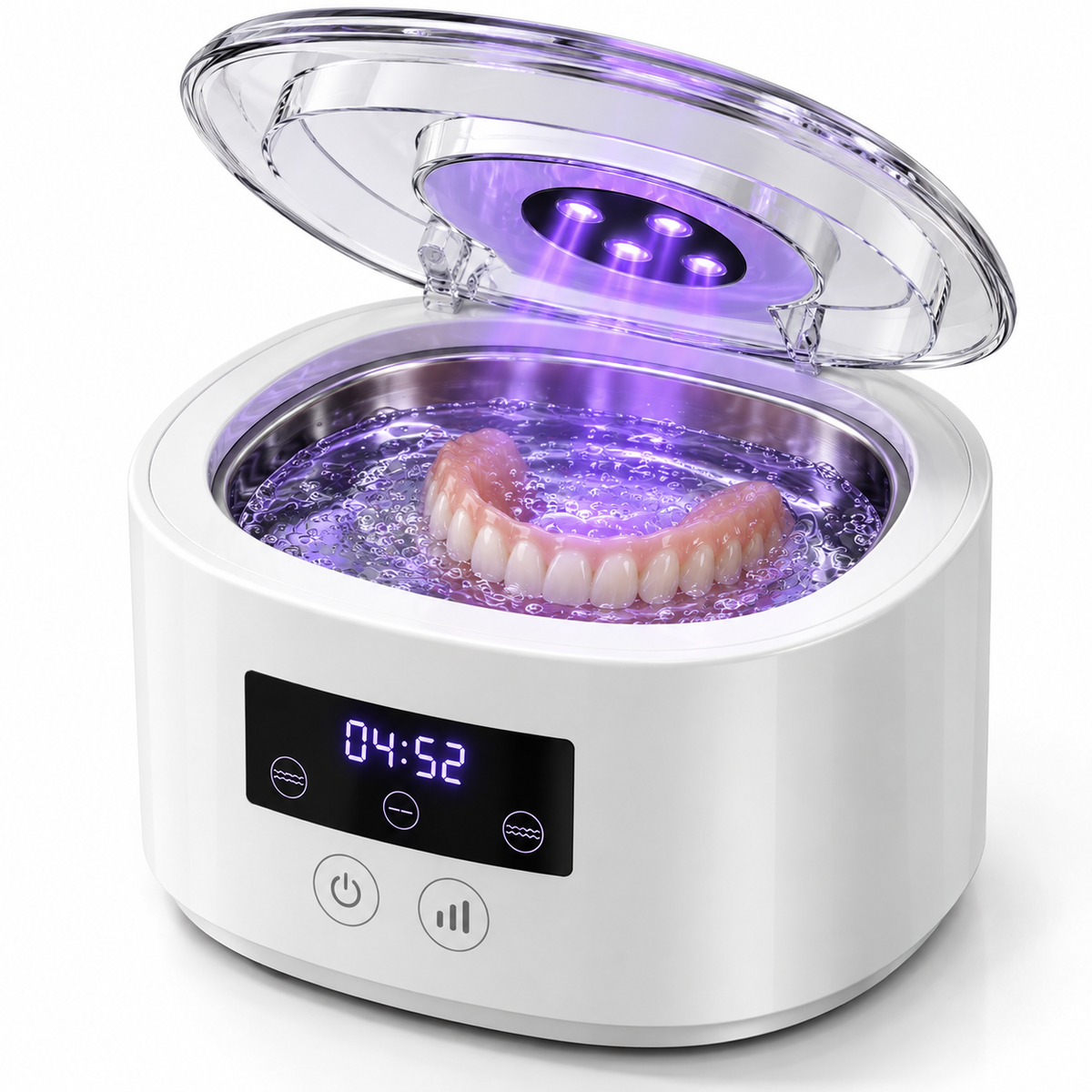 Herena™ Automatic Ultrasonic Denture Cleaner