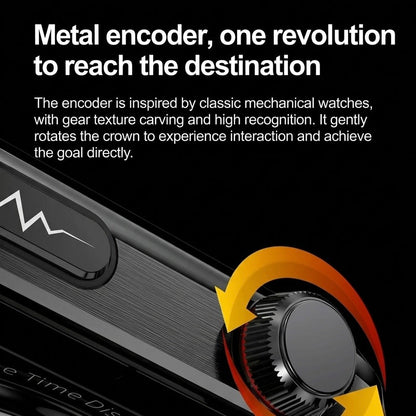 ECG Smart Watch | 2.04" AMOLED | IP68 | Bluetooth Calling | 650mAh | Heart Rate & Sleep