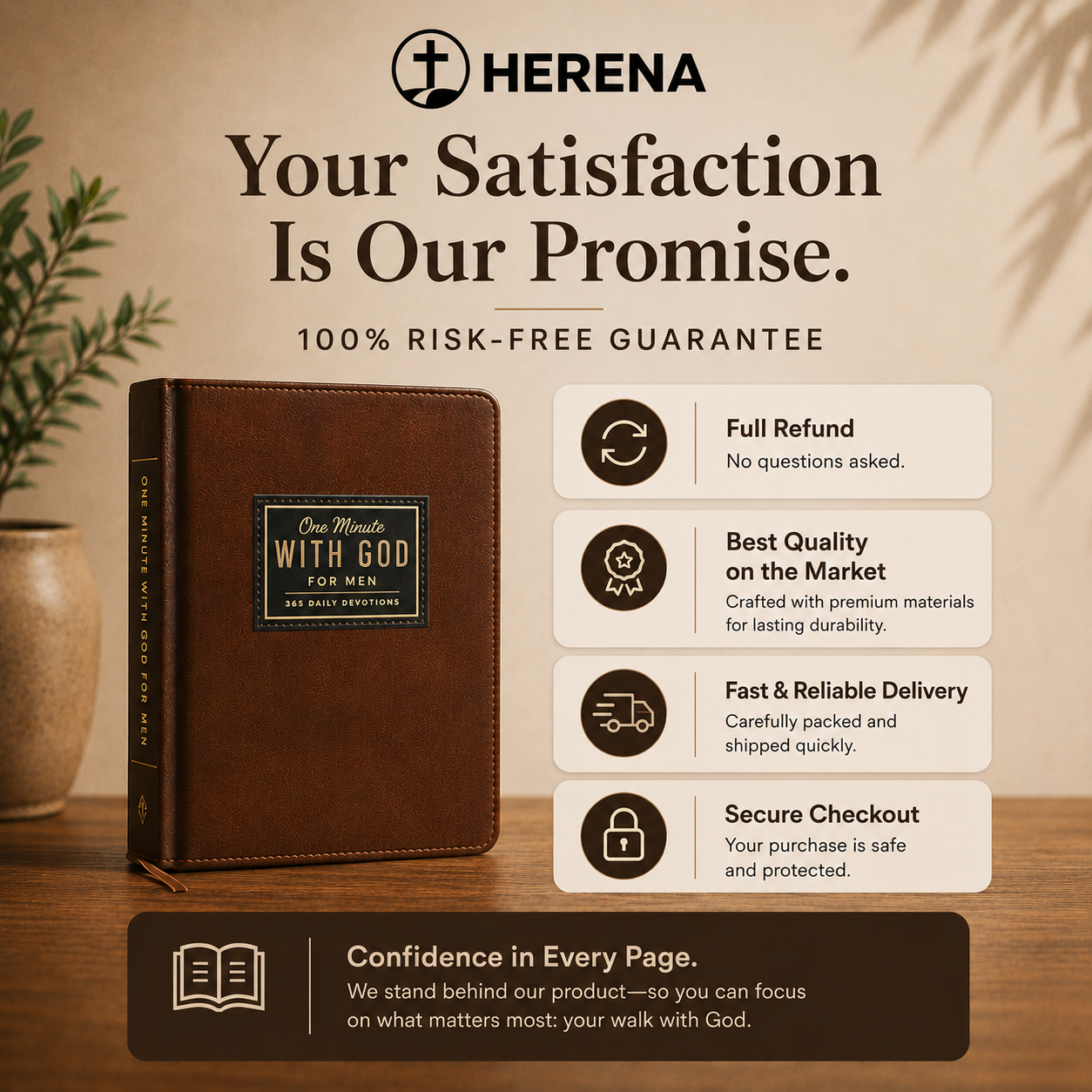One Minute With God — 365 Devotions For Men