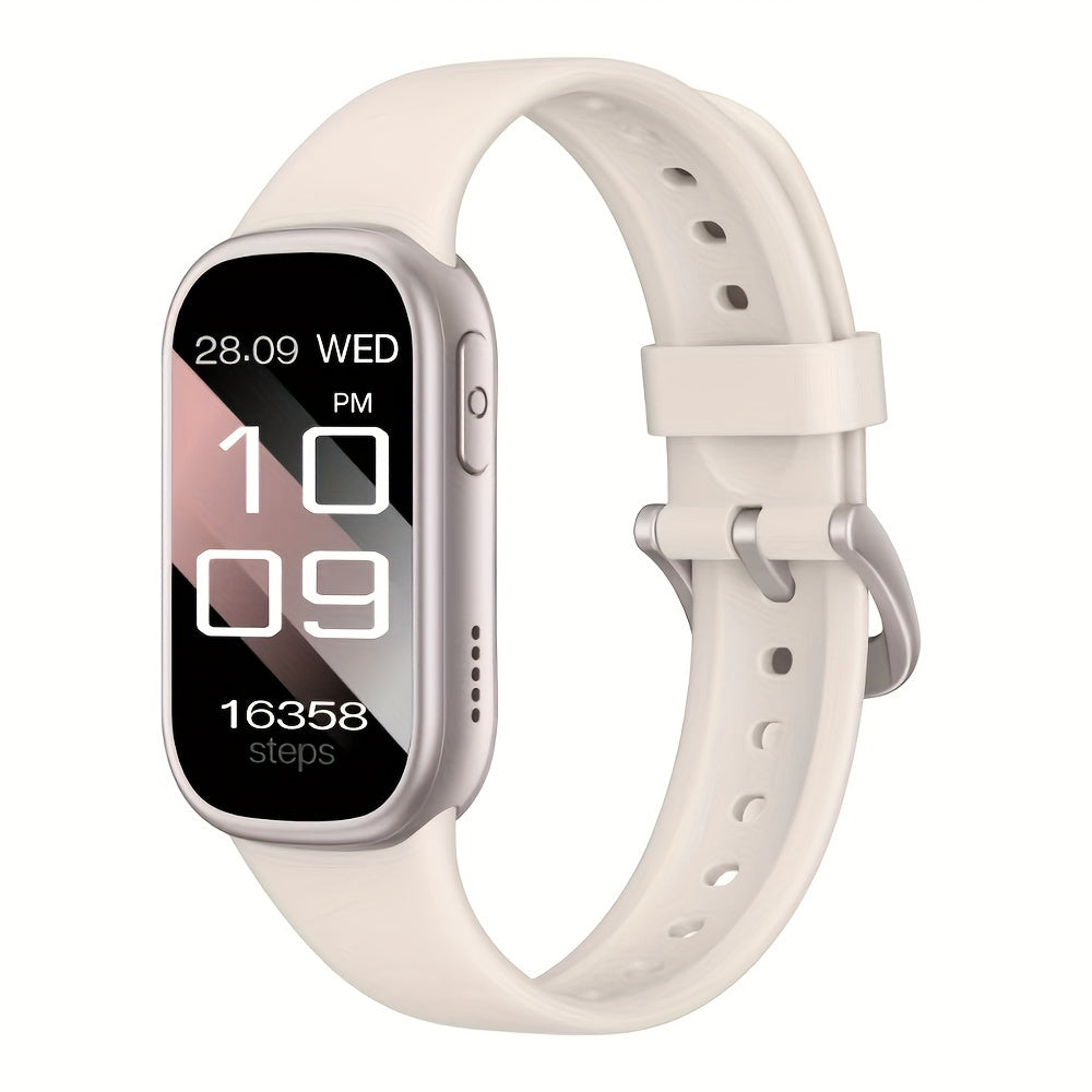 Smartwatch | IP68 Waterproof | 7-Day Battery | Android & iOS | White, Blue, Burgundy & Purple