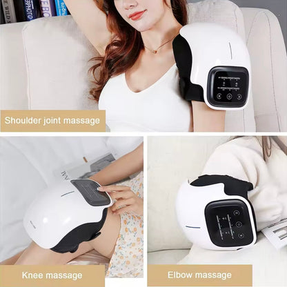 Knee Massager | Air Compression | Heat & Red Light Therapy | USB Rechargeable | Multi-Area
