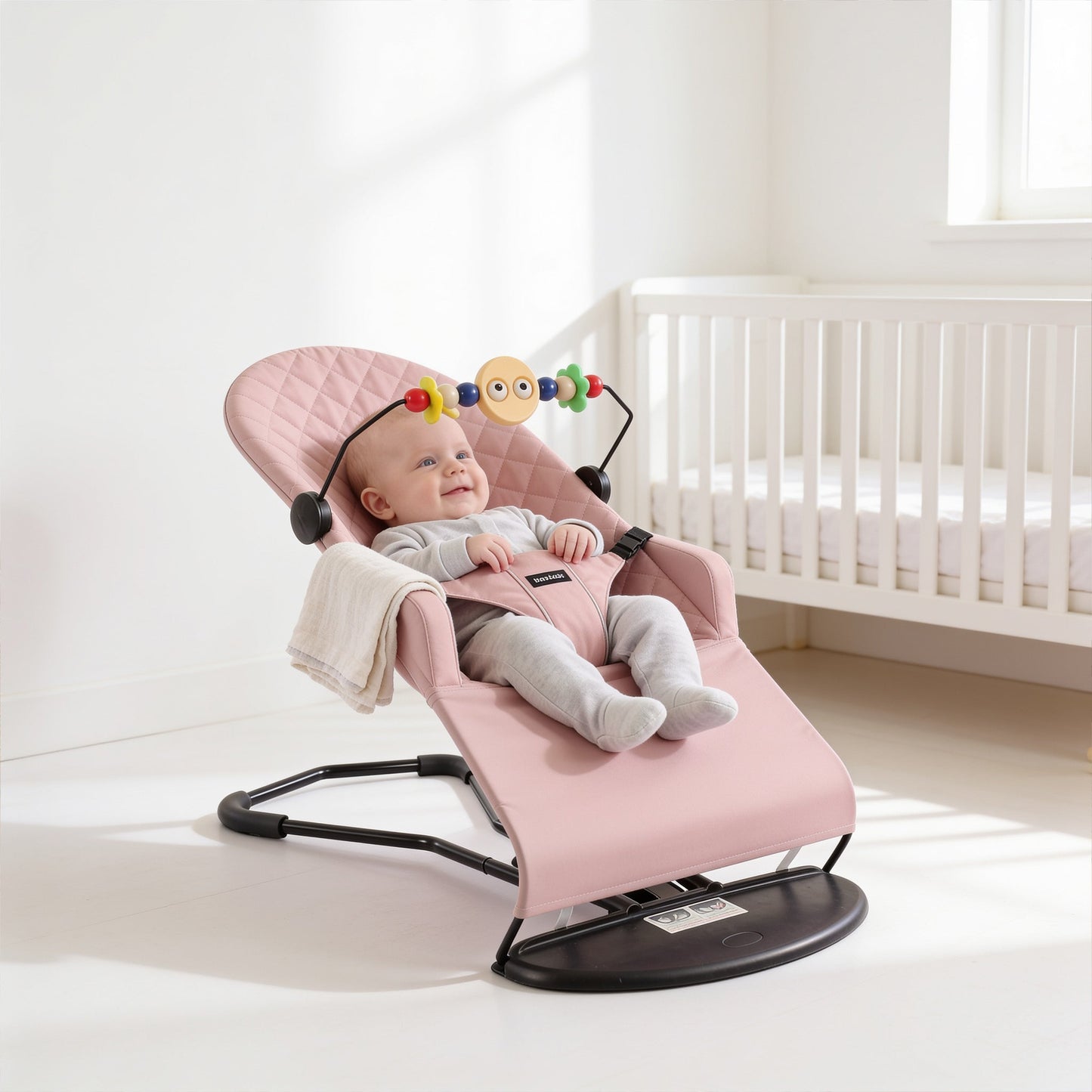 Baby Bouncer & Rocker | Adjustable Recline | Soothing Infant Seat