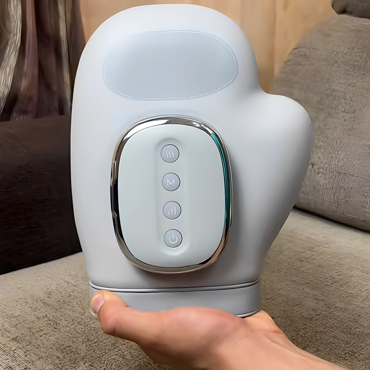 Air Compression Hand Massager | Heat | 3 Modes | 5 Intensity Levels | 2000mAh Rechargeable