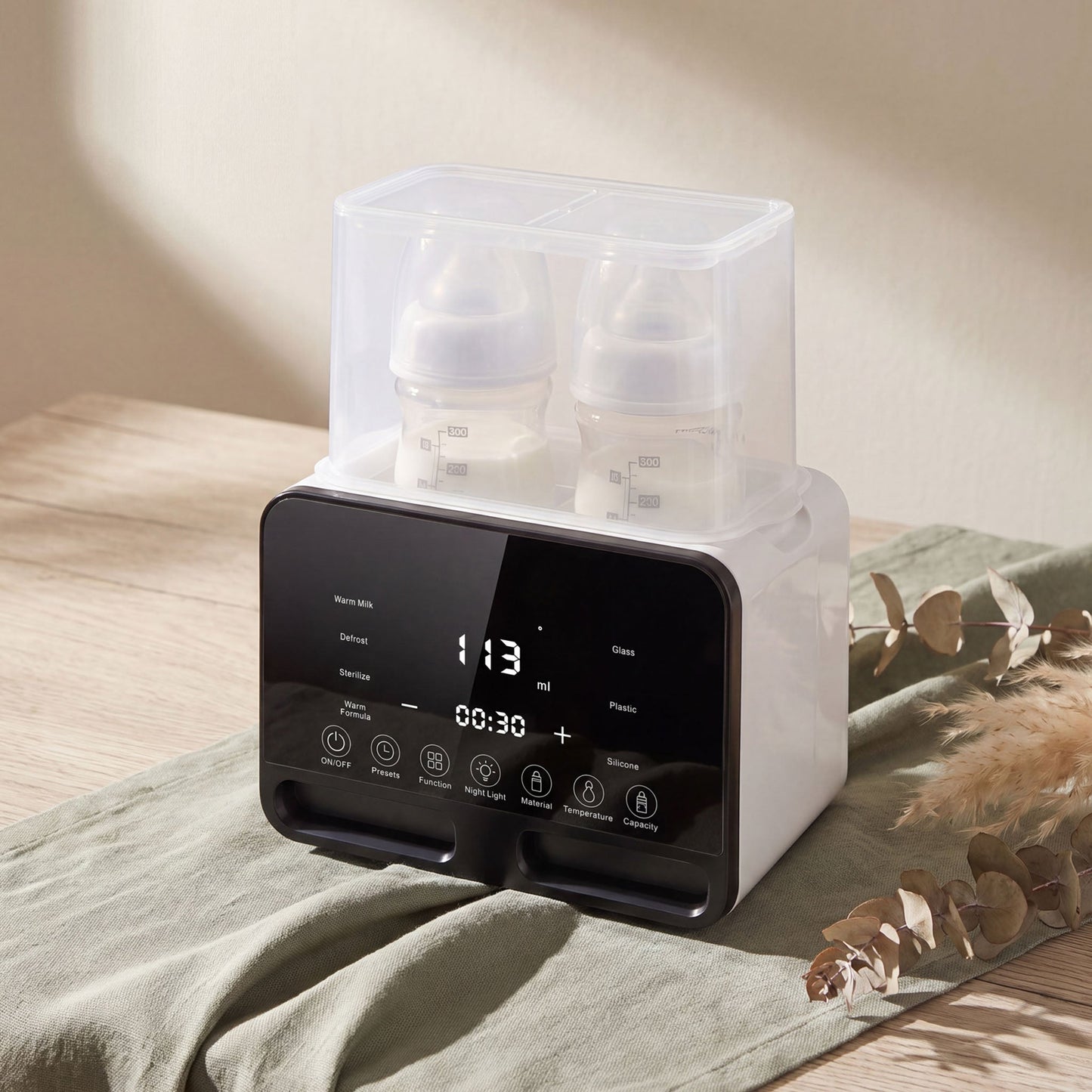 Bottle Steriliser & Warmer | All-In-One | Baby Feeding Essential