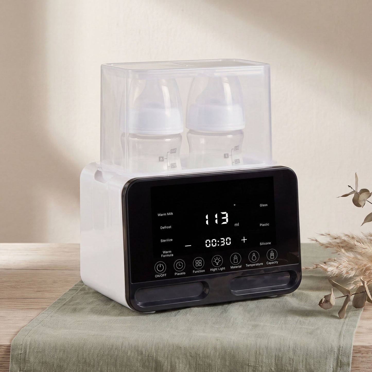 Bottle Steriliser & Warmer | All-In-One | Baby Feeding Essential