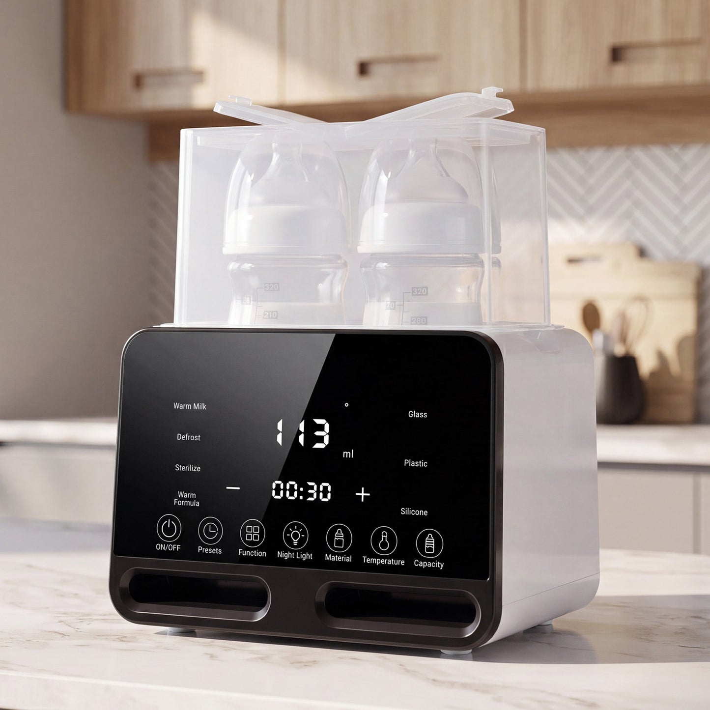 Bottle Steriliser & Warmer | All-In-One | Baby Feeding Essential