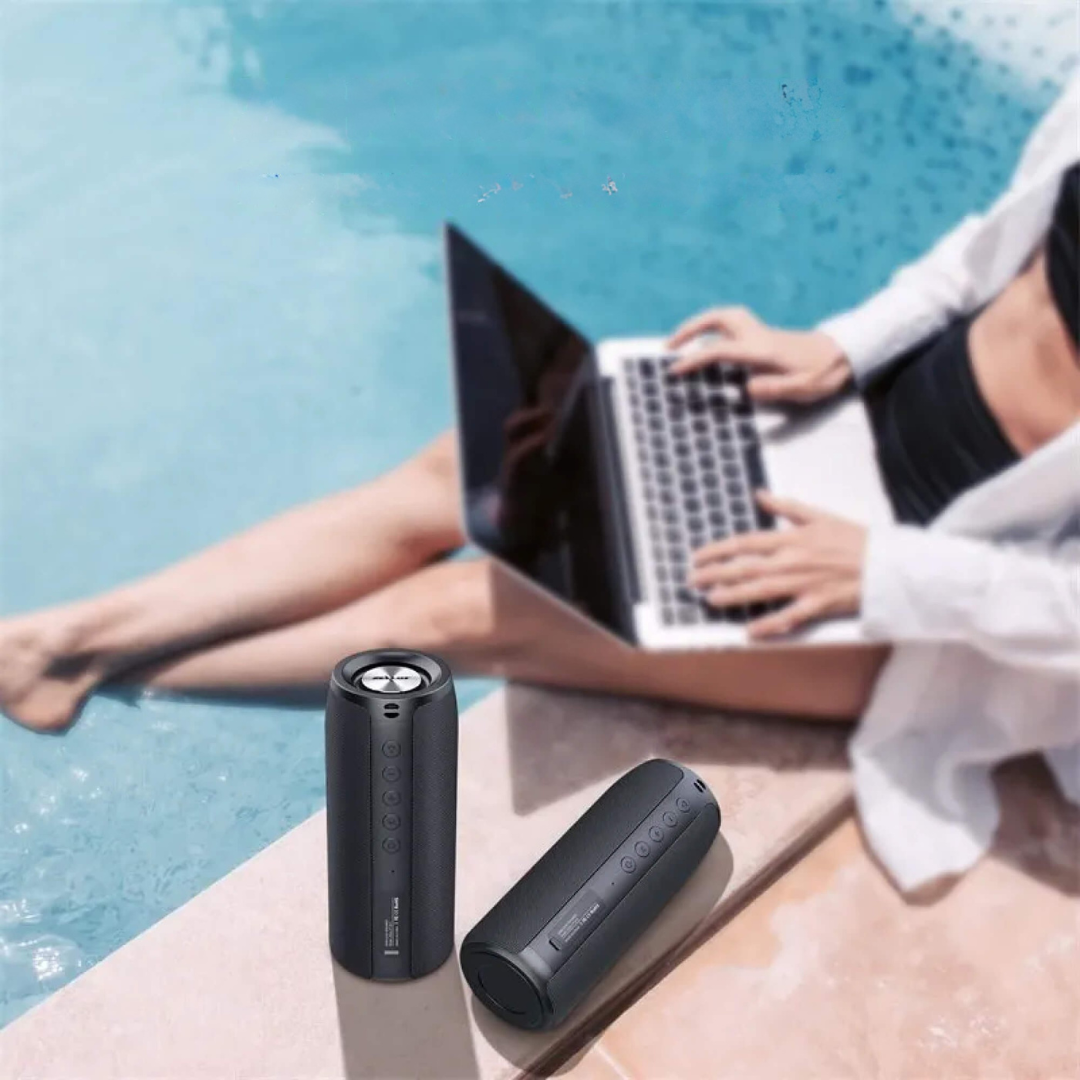 Waterproof Bluetooth Speaker | 12-Hour Battery | Portable Outdoor Audio