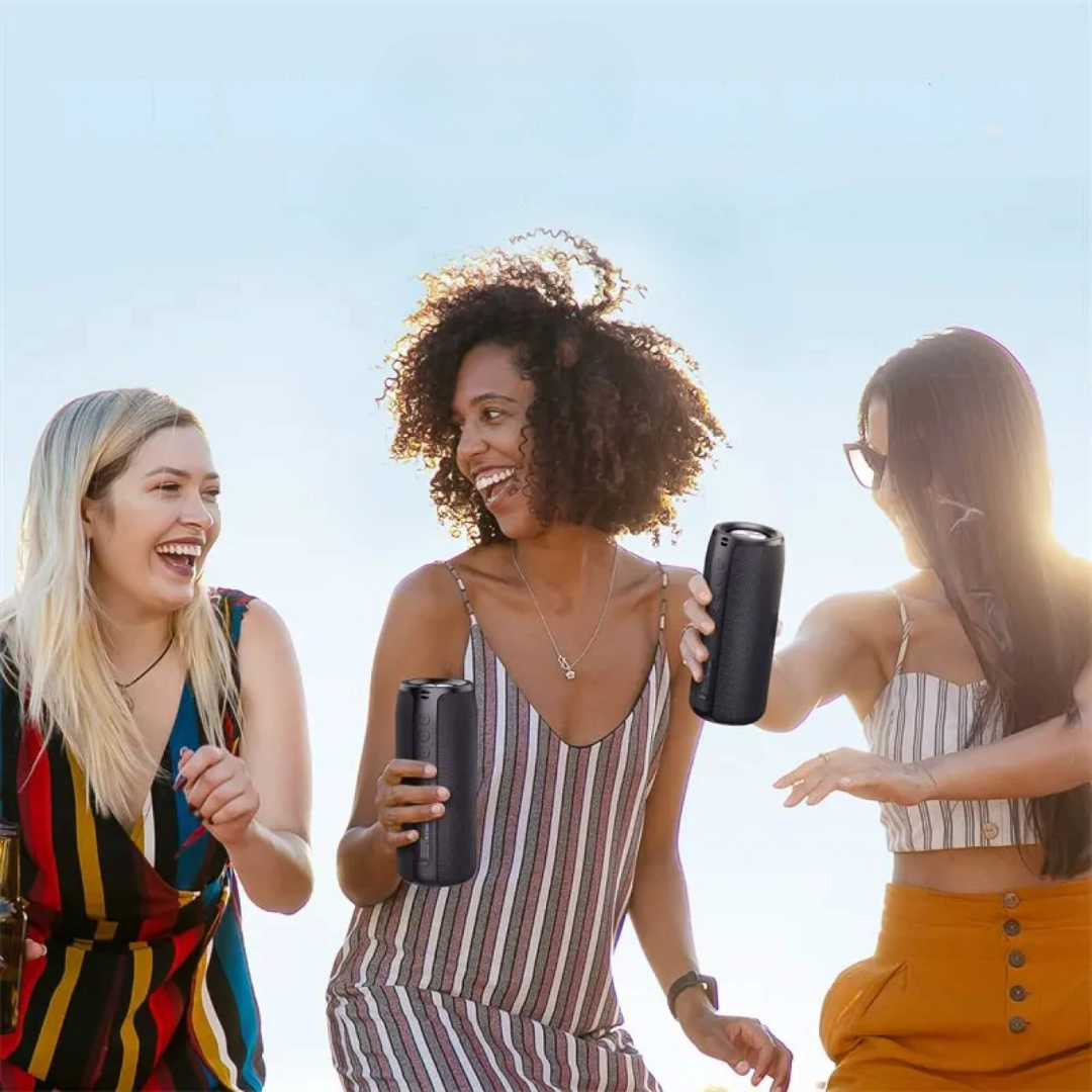 Waterproof Bluetooth Speaker | 12-Hour Battery | Portable Outdoor Audio