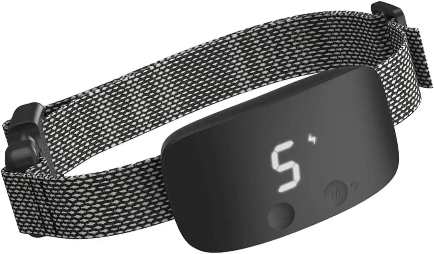 Anti-Bark Dog Collar | Nylon | IP67 Waterproof | USB Rechargeable | Adjustable for All Breeds