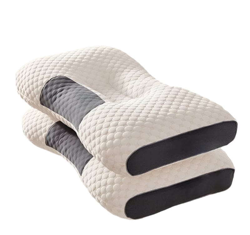 Orthopedic Memory Foam Neck Pillow | Cervical Support | Medium & Large | Washable Cover