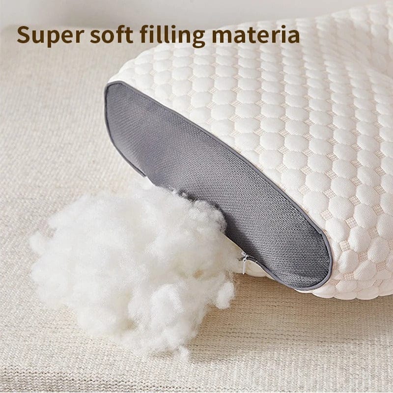 Orthopedic Memory Foam Neck Pillow | Cervical Support | Medium & Large | Washable Cover