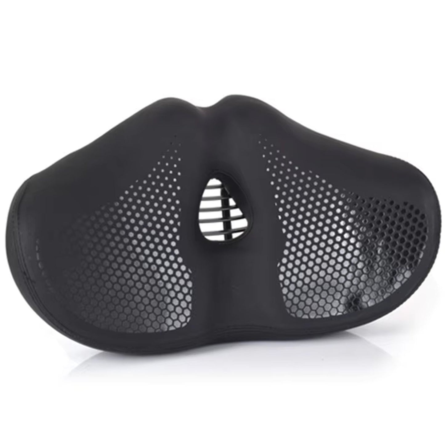Noseless Bike Seat | Oversized | Shock Absorption | Optional LED Light | Black & Brown