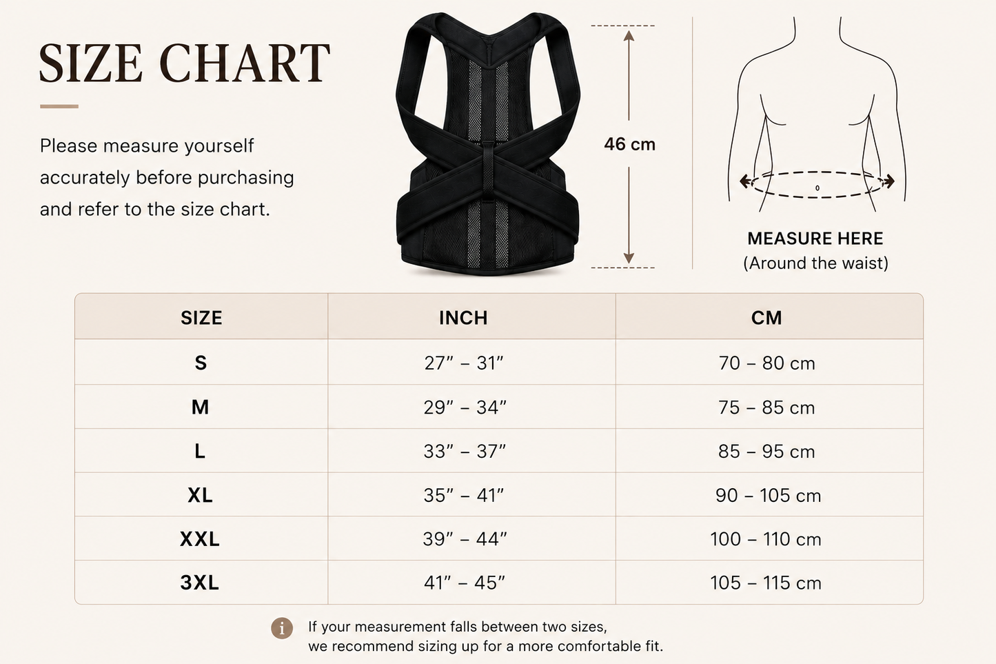 Posture Corrector | Cross-Back Support | Breathable Neoprene | Adjustable | S–3XL | Men & Women