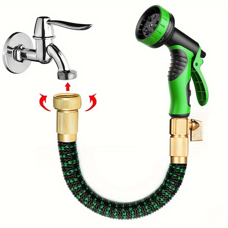 Portable Watering Hose | Flexible Flow Design | Garden & Cleaning Use